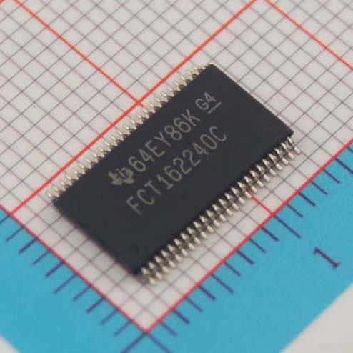 74FCT162240CTPACT|TI|�������������������������շ���оƬ|IC INVERTER QUAD 4-INPUT 48TSSOP