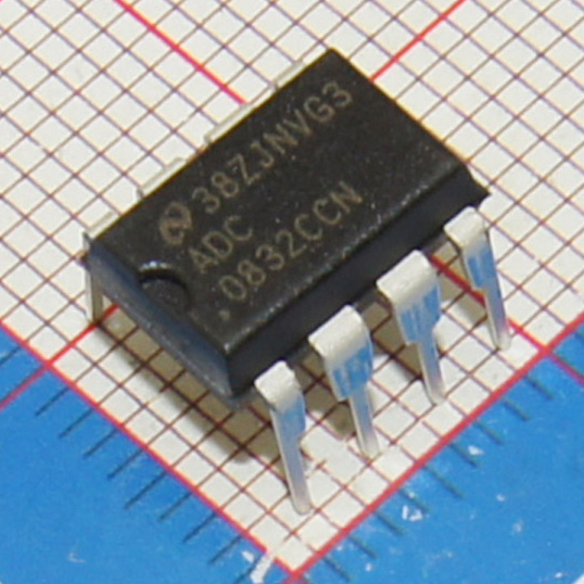 ADC0832CCN/NOPB|TI|模数转换器芯片|IC ADC 8BIT SERIAL I/O 8-DIP
