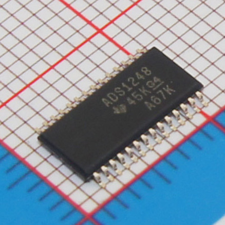 ADS1248IPW|TI|模数转换器芯片|IC ADC 24BIT DEL/SIG LN 28TSSOP