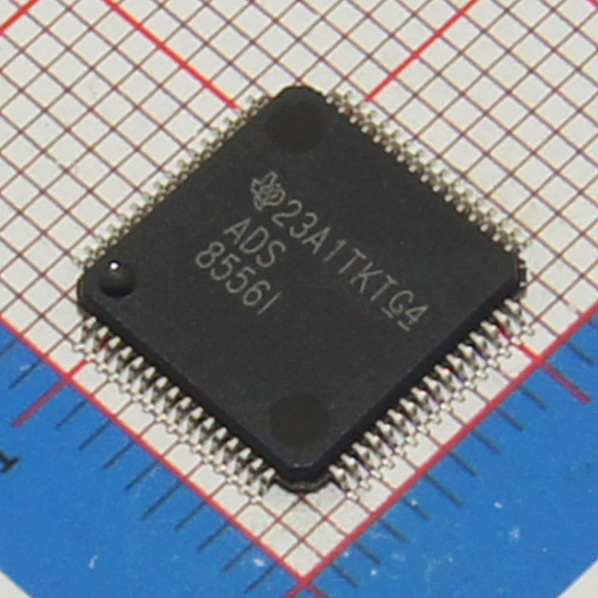 ADS8556IPMR|TI|模数转换器芯片|IC ADC 16BIT SRL/PAR 64LQFP