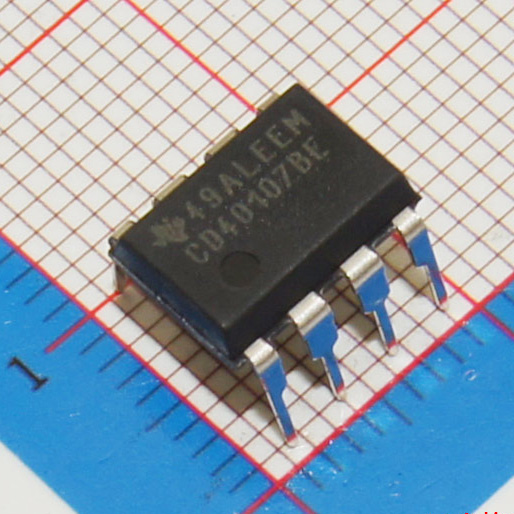 CD40107BE|TI|IC GATE NAND 2CH 2-INP 8-DIP