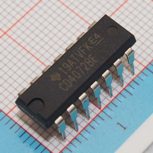 CD4072BE|TI|IC GATE OR 2CH 4-INP 14-DIP