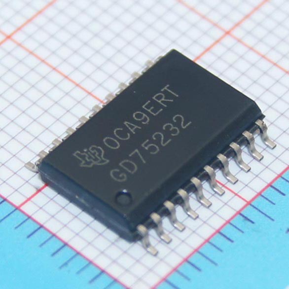 GD75232DWR|TI|�����������������շ���оƬ|IC RS-232 DRIVER/REC 20-SOIC