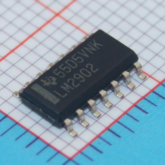LM2902DRG4|TI|IC OPAMP GP 1.2MHZ 14SOIC