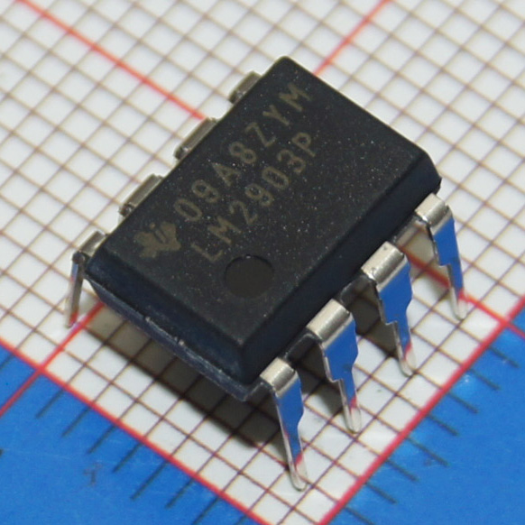 LM2903P|TI|ԱȽоƬ|IC DUAL DIFF COMPARATOR 8-DIP