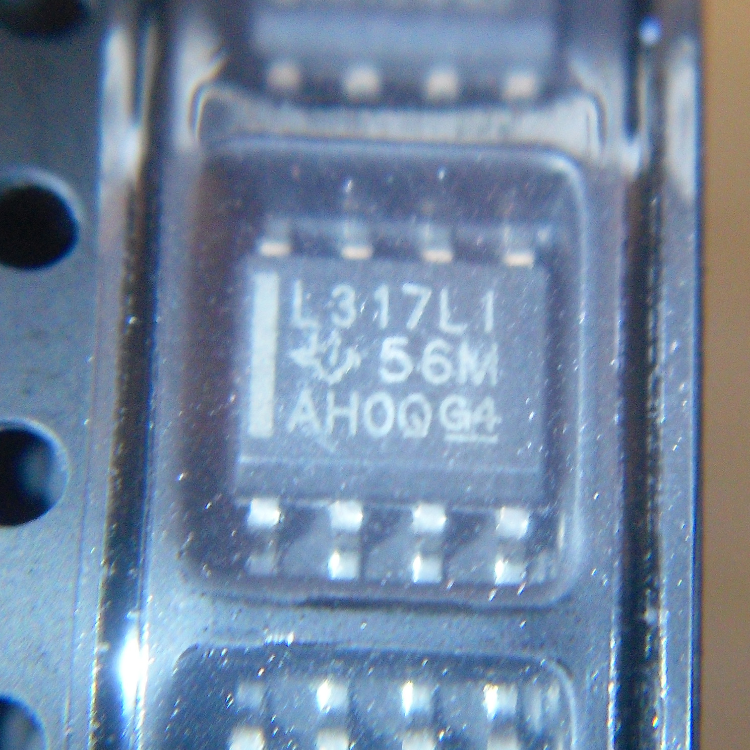 LM317LIDRG4|TI|线性稳压器芯片|IC REG LDO ADJ 0.1A 8SOIC