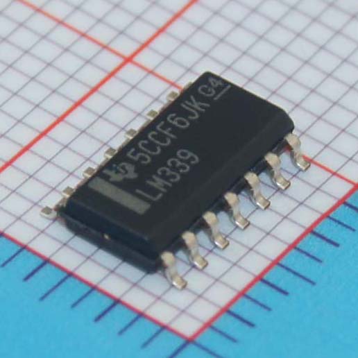 LM339DR|TI|线性比较器芯片|IC QUAD DIFF COMP 14-SOIC