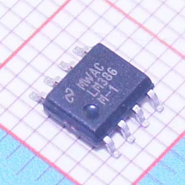 LM386M-1|TI|lŴоƬ|IC AMP AUDIO PWR .325W AB 8SOIC