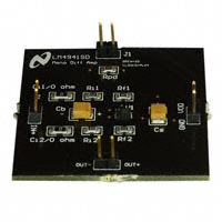 LM4941SDBD/NOPB|TI|音频放大器评估板|BOARD EVALUATION LM4941