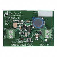 LM5008EVAL|TI|DC/DC与AC/DC评估板|EVALUATION BOARD FOR LM5008
