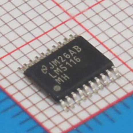 LM5116MHX/NOPB|TI|DC-DC切换控制器芯片|IC REG CTRLR BUCK PWM CM 20TSSOP