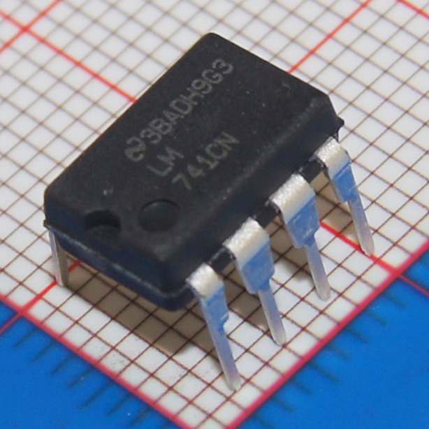 LM741CN/NOPB|TI|运算放大器,缓冲放大器芯片|IC OPAMP GP 1.5MHZ 8DIP