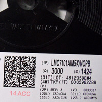LMC7101AIM5X/NOPB|TI|IC OPAMP GP 1.1MHZ RRO SOT23-5