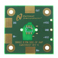 LMH730227/NOPB|TI|BOARD EVALUATION FOR SOIC PKG