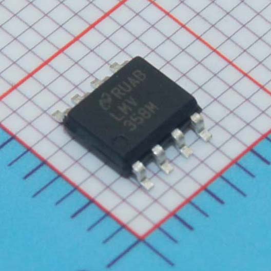 LMV358MX/NOPB|TI|IC OPAMP GP 1MHZ RRO 8SOIC