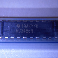 MC3486NE4|TI|IC QUAD DIFF LINE RCVR 16-DIP