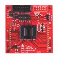 MSP-TS430PW28A|TI|TARGET BOARD ZIF SKT MSP430