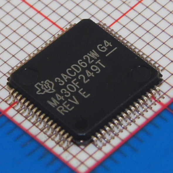 MSP430F249TPM|TI|IC MCU 16BIT 60KB FLASH 64LQFP