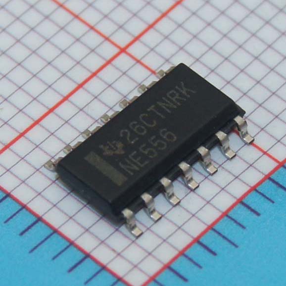 NE556DR|TI|可编程计时器和振荡器芯片|IC OSC TIMER DUAL 100KHZ 14SOIC