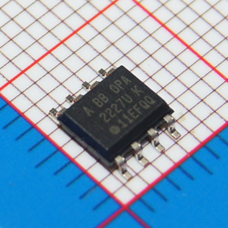 OPA2227UA|TI|IC OPAMP GP 8MHZ 8SOIC