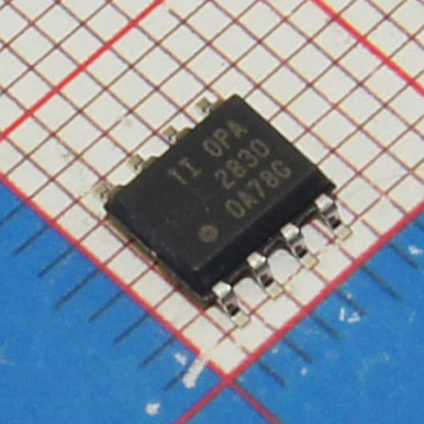 OPA2830IDR|TI|IC OPAMP VFB 100MHZ RRO 8SOIC