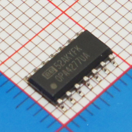 OPA4277UA/2K5E4|TI|IC OPAMP GP 1MHZ 14SOIC