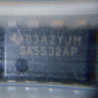 SA5532APE4|TI|IC OPAMP GP 10MHZ 8DIP