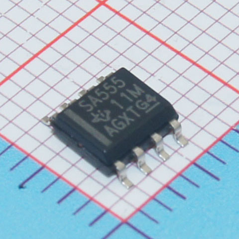 SA555DRG4|TI|可编程计时器和振荡器芯片|IC OSC SGL TIMER 100KHZ 8-SOIC