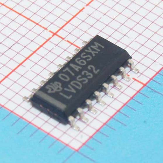 SN65LVDS32DRG4|TI|IC DIFF RECEIVER H-S 16-SOIC