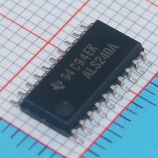 SN74ALS240ANSR|TI|�������������������������շ���оƬ|IC INVERTER DUAL 4-INP 20SO