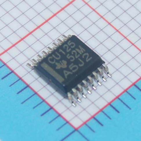 SN74CBT3125DBQR|TI|信号开关,多路复用器,解码器芯片|IC QUAD FET BUS SW 16SSOP