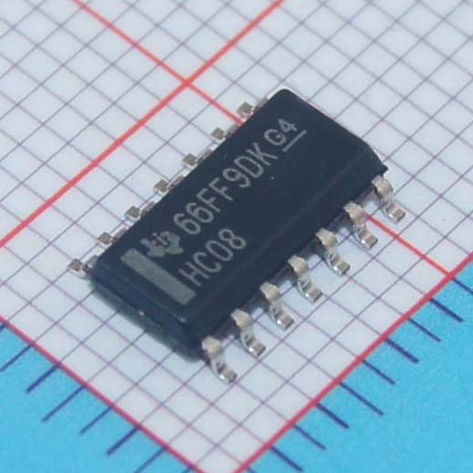 SN74HC08DRG4|TI|IC GATE AND 4CH 2-INP 14-SOIC