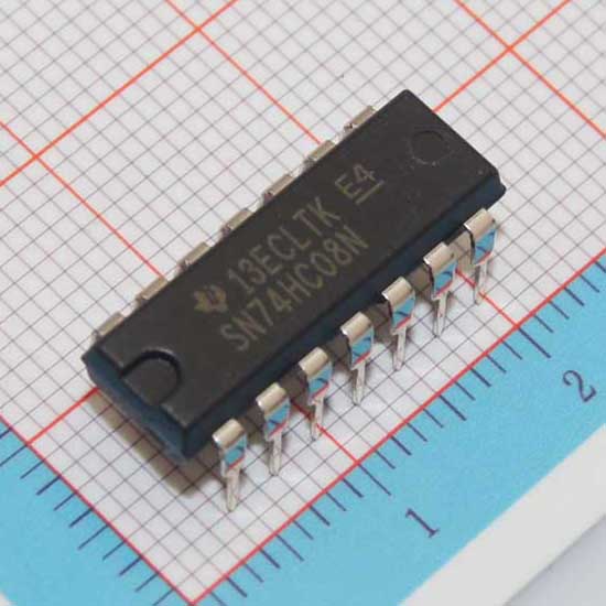 SN74HC08N|TI|IC GATE AND 4CH 2-INP 14-DIP