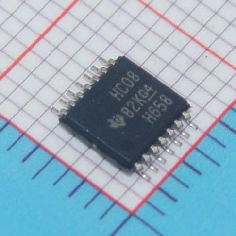 SN74HC08PWR|TI|IC GATE AND 4CH 2-INP 14-TSSOP