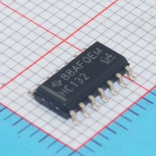 SN74HC132DRG4|TI|IC GATE NAND 4CH 2-INP 14-SOIC