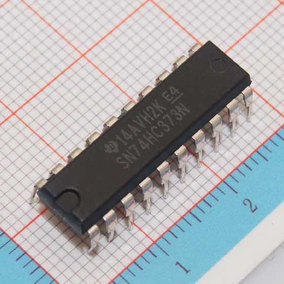 SN74HC373N|TI|IC OCT TRANSP D LATCH 20-DIP