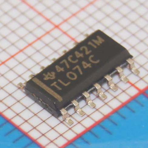 TL074CDRE4|TI|IC OPAMP JFET 3MHZ 14SOIC