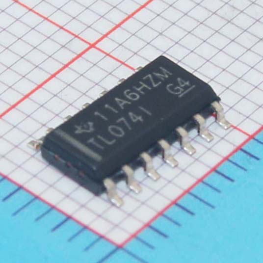 TL074IDRG4|TI|运算放大器,缓冲放大器芯片|IC OPAMP JFET 3MHZ 14SOIC