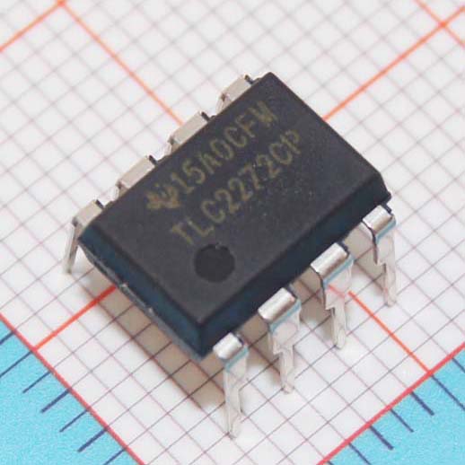TLC2272CPE4|TI|IC OPAMP GP 2.25MHZ RRO 8DIP