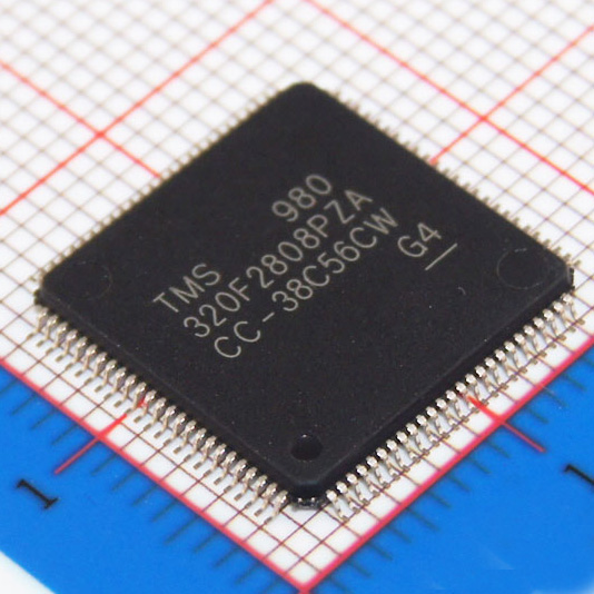 TMS320F2808PZA|TI|IC MCU 32BIT 128KB FLASH 100LQFP